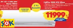 FUJİPLUS 9000 BTU KLİMA FUJİPLUS 9000 BTU KLİMA